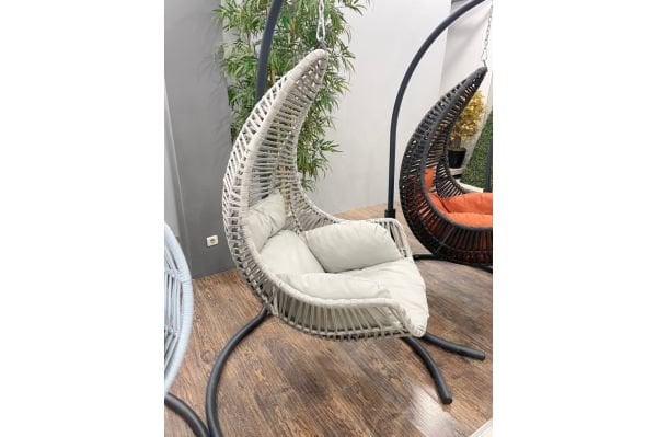 ANNAPARK Marina El Örgüsü Makrome Salıncak Krem