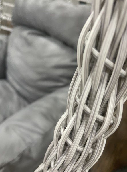 ANNAPARK Gümbet Rattan Bahçe Salıncak - Açık Gri