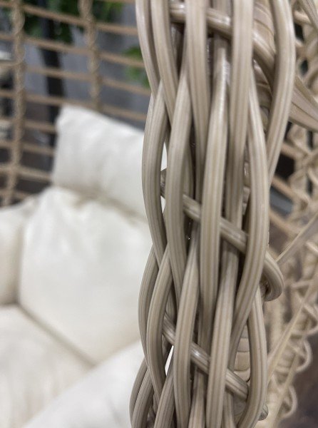 ANNAPARK Gümbet Rattan Bahçe Salıncak - Açık Kahverengi