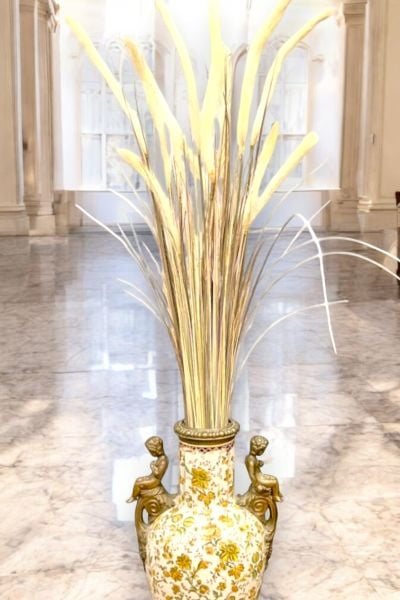 İthal Yapay Pampas Sazlık Krem 140cm