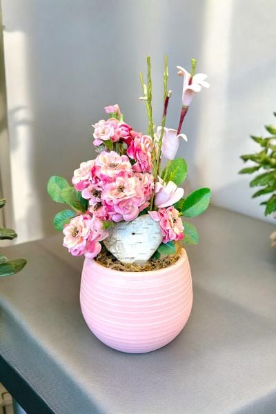 Dekoratif Aranjman Pink Blossoms