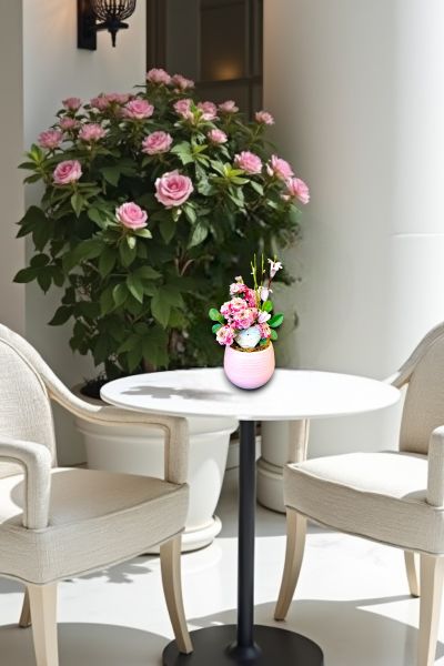 Dekoratif Aranjman Pink Blossoms