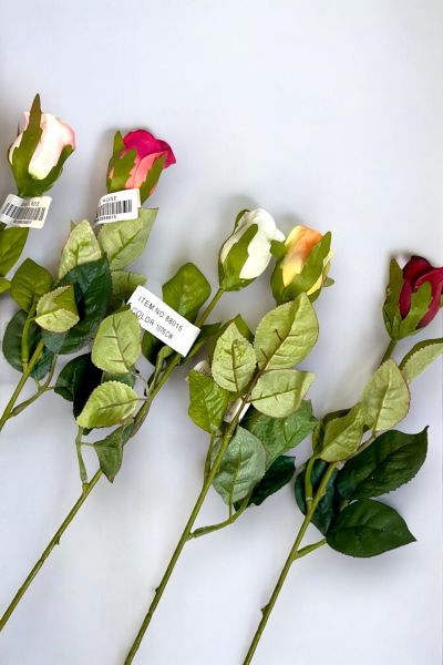 Yapay Çiçek Gül Kırmızı 55cm