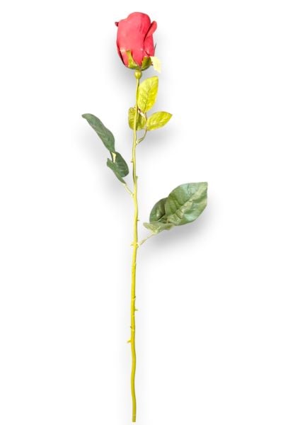 Yapay Çiçek Gül Kırmızı 70cm