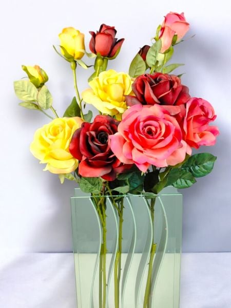 Yapay Çiçek Gül Kırmızı Valentine