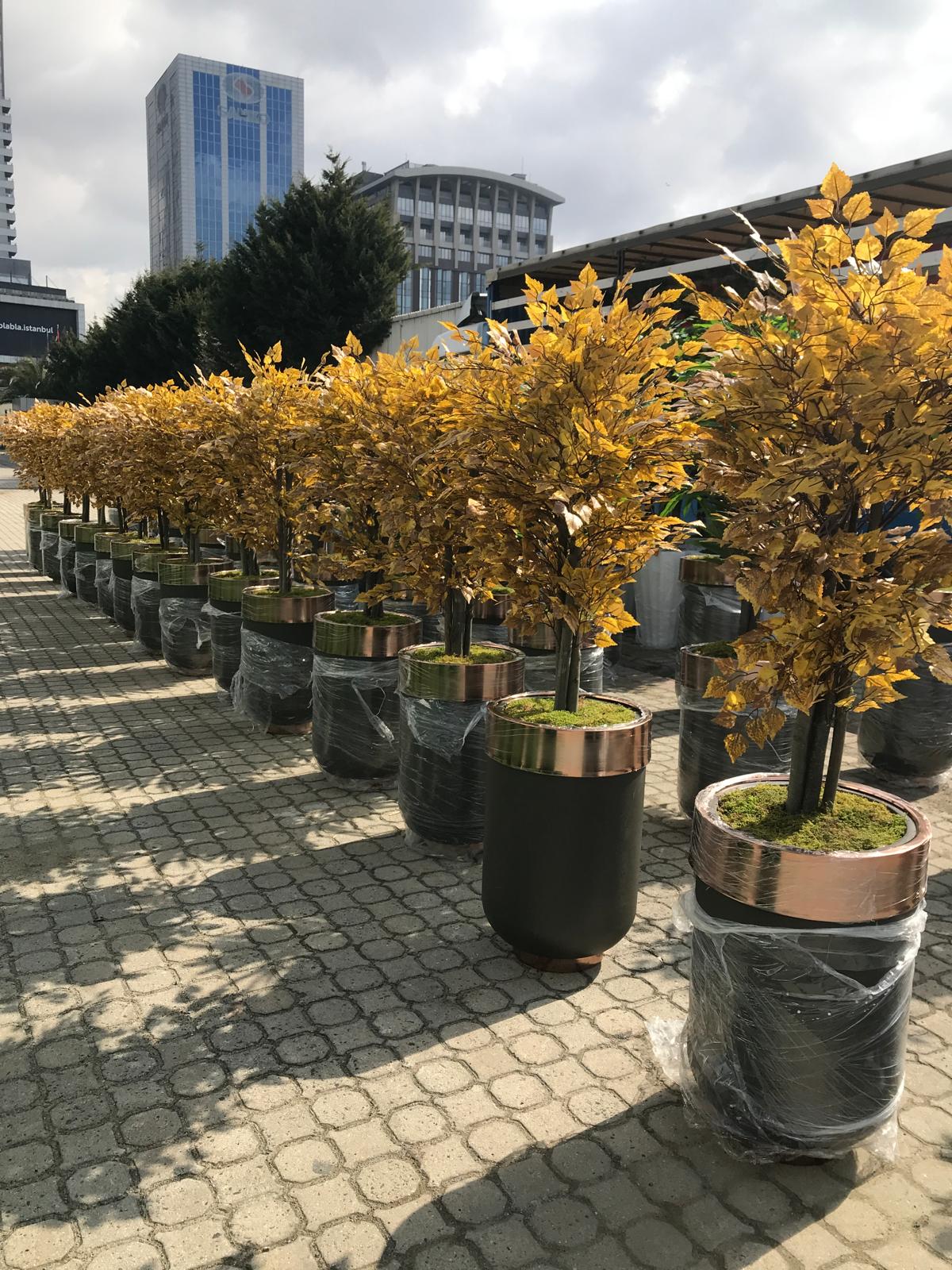 Dış Mekan Dayanıklı Fiber Saksı