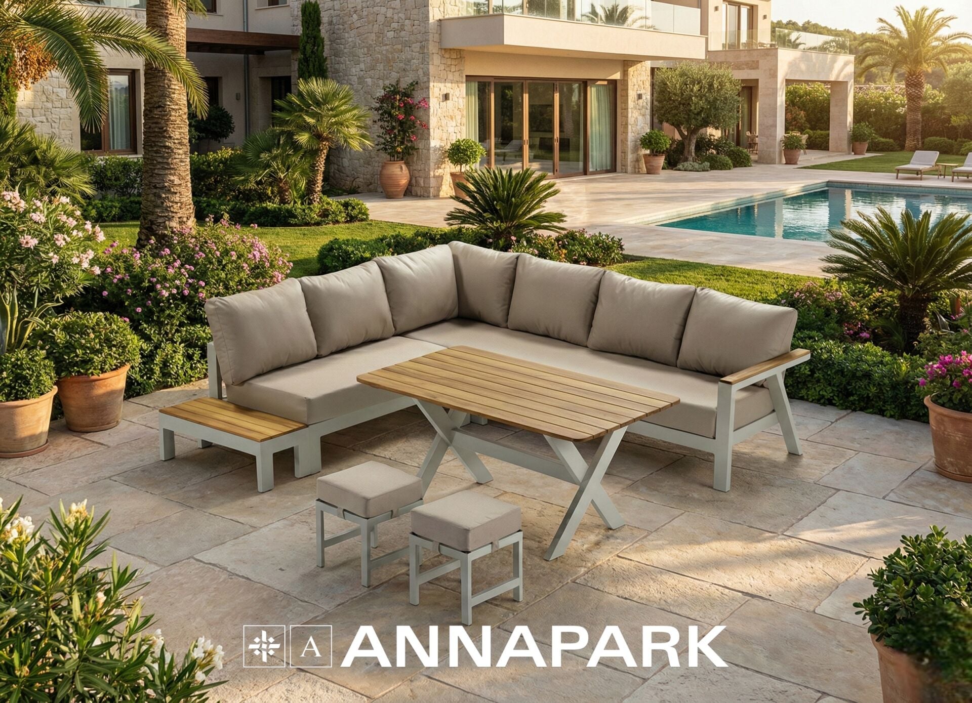 Laurena Köşe Takımı Cappucino