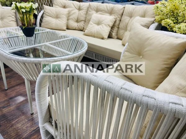 Annapark Venedik Balkon Oturma Takımı