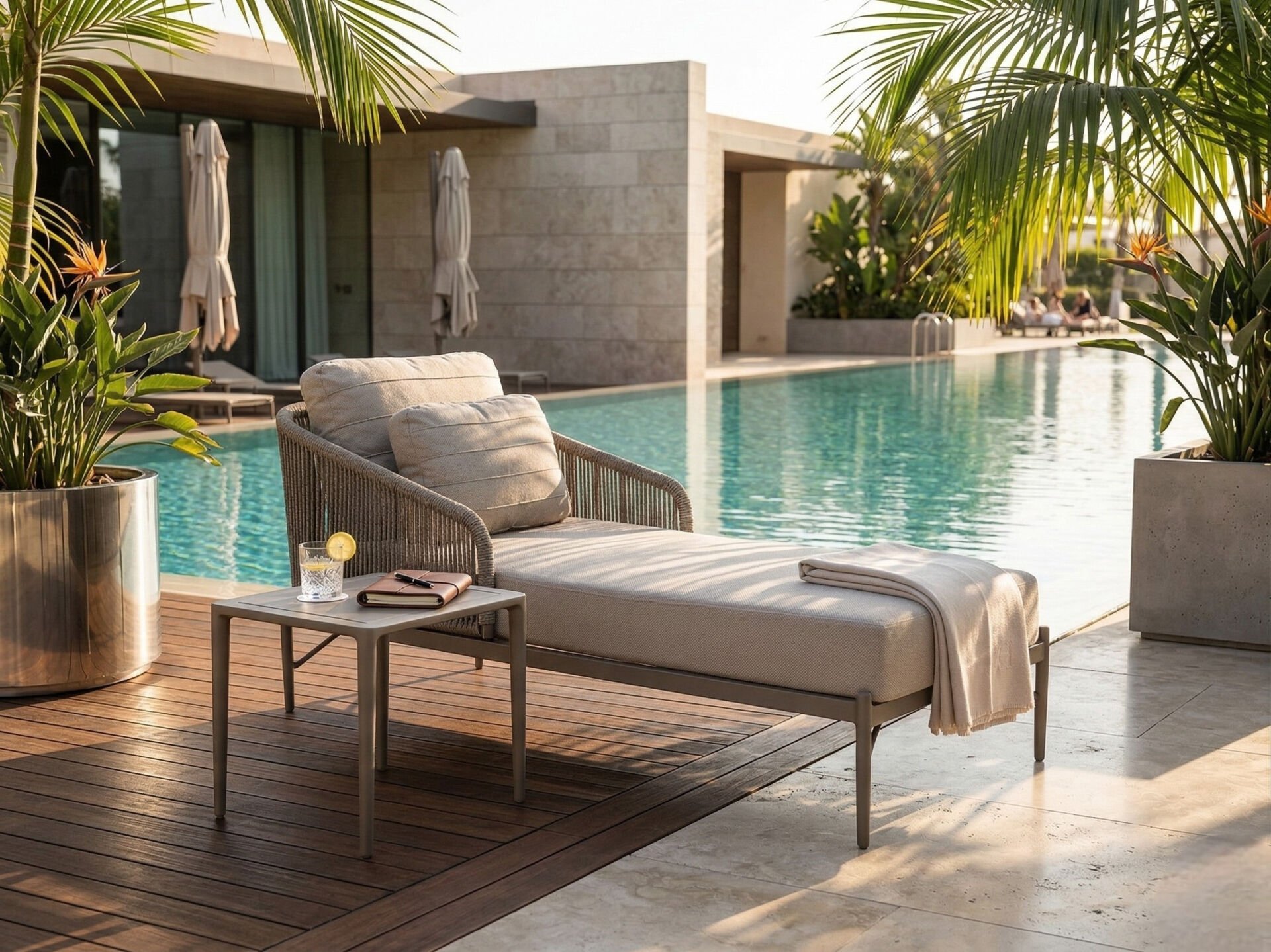 Vogue Aluminyum Şezlong