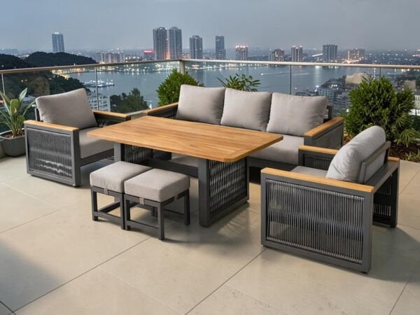 Luxera Bahçe Oturma Grubu