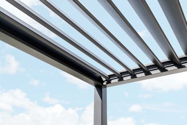Zanetta Forte Motorlu Biyoklimatik Alüminyum Pergola (4.0m x 3.0m)