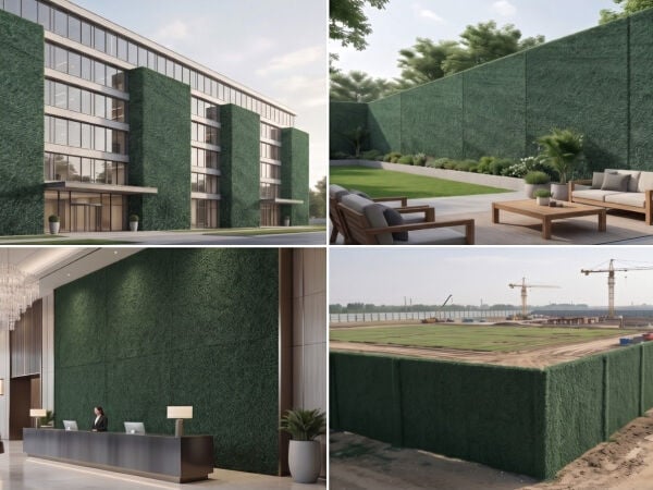 Çim Çit Rulo 3x9 Metre (27 m²) – Dikey Bahçe ve Duvar Kaplama