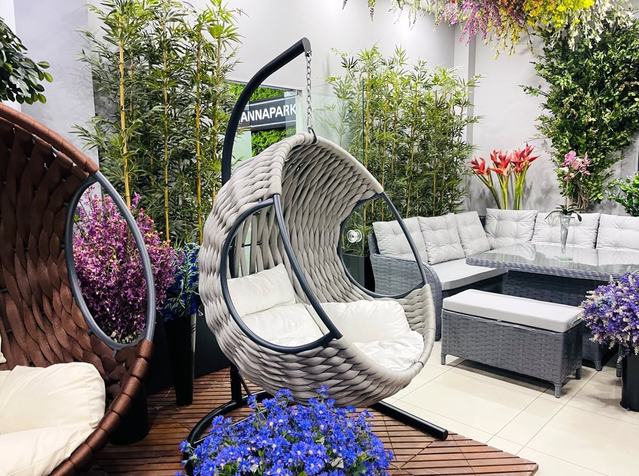Apple Balkon Salıncağı Gri
