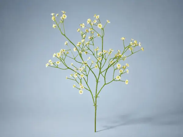 Krem Yapay Cipso Dalı 65 cm