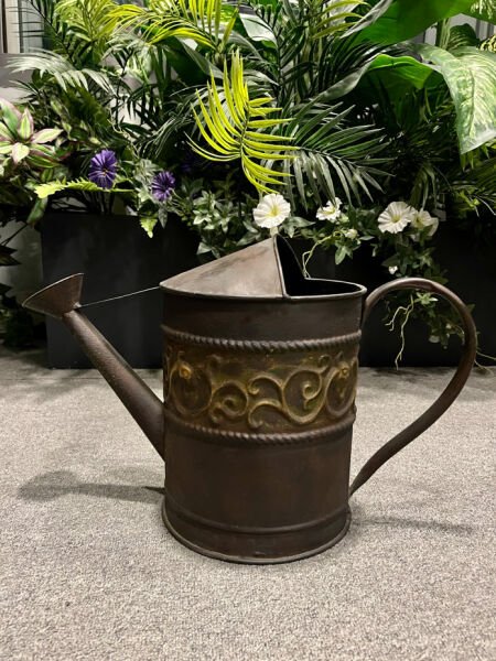 Dekoratif Eskitme Sulama Kabı 42cm