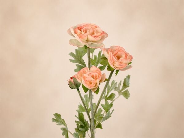 Yapay Kamelya 70 cm Somon Pembe