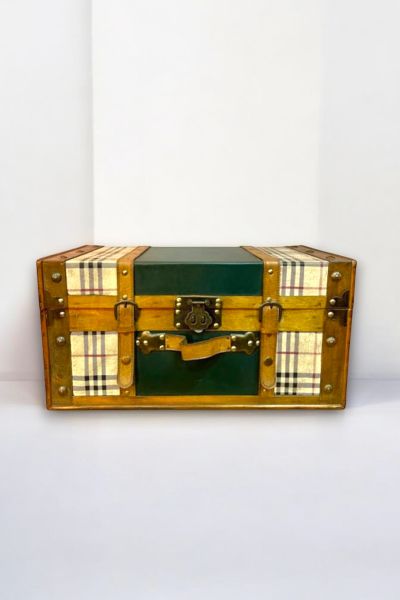 Dekoratif Ahşap Sandık, Hediye & Çeyiz Sandığı, Organizer 50cm