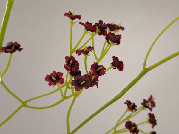 Yapay Cipso Dalı 65 cm Bordo