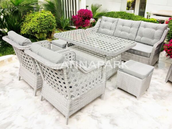 Annapark Palazzo Bahçe Balkon Oturma Grubu