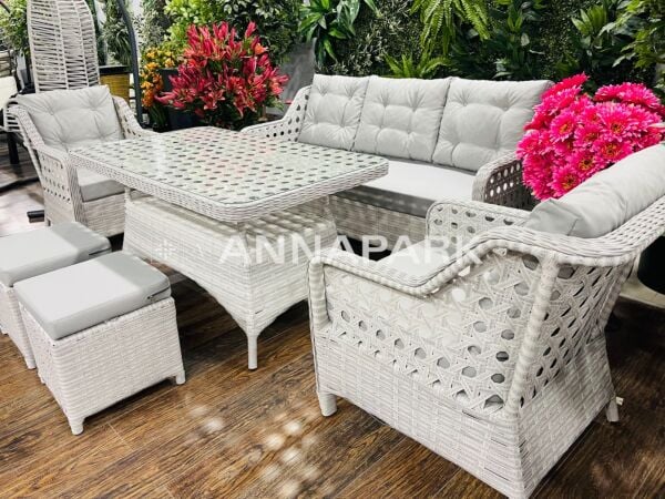 Annapark Palazzo Bahçe Balkon Oturma Grubu