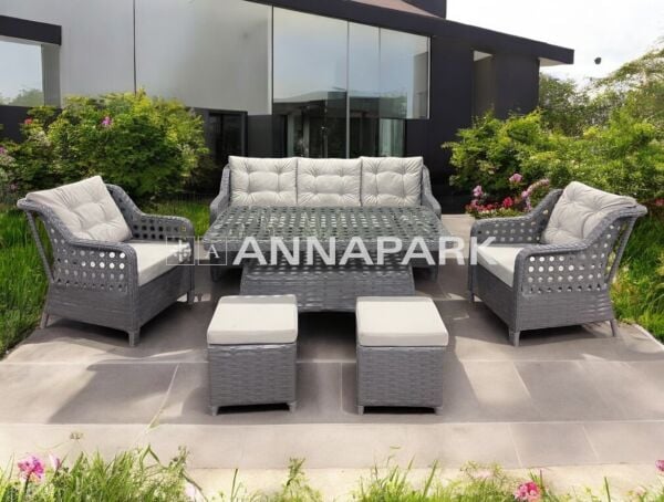 Annapark Verano Balkon Bahçe Takımı