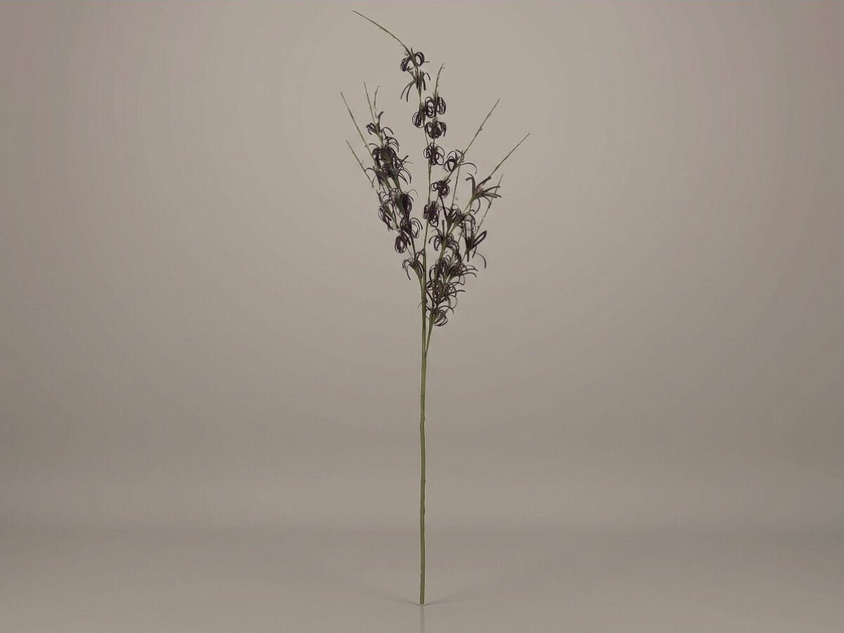 Dekoratif Çiçek Dalı Bordo – Uzun Vazo Çiçeği (80 cm)