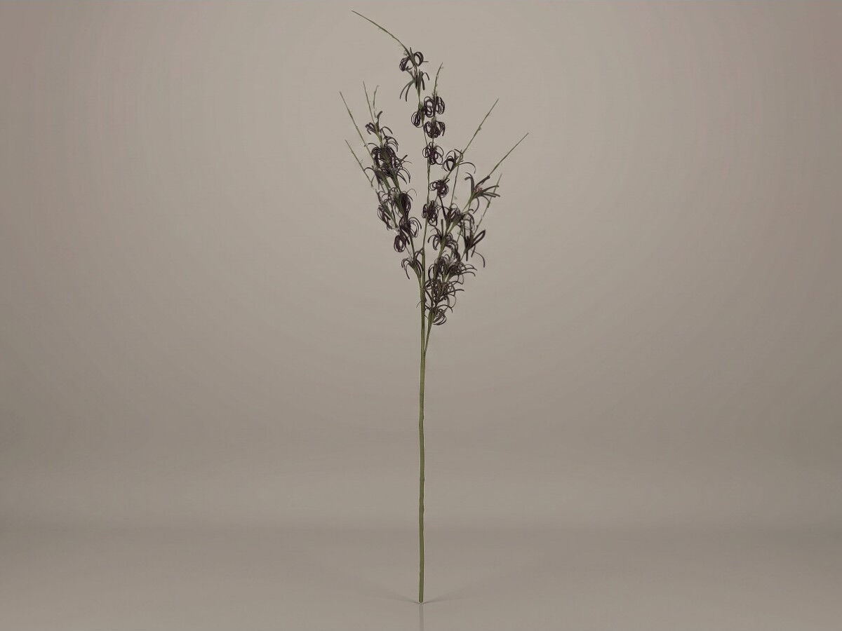 Yapay Dekoratif Çiçek Dalı 80 cm Bordo