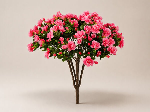Yapay Açelya Ağacı Pembe 65 cm