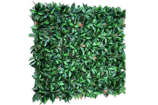 Yapay Sarmaşık Dikey Bahçe Yoğun Yaprak Fitonya / Alev Çalısı - 100x100cm
