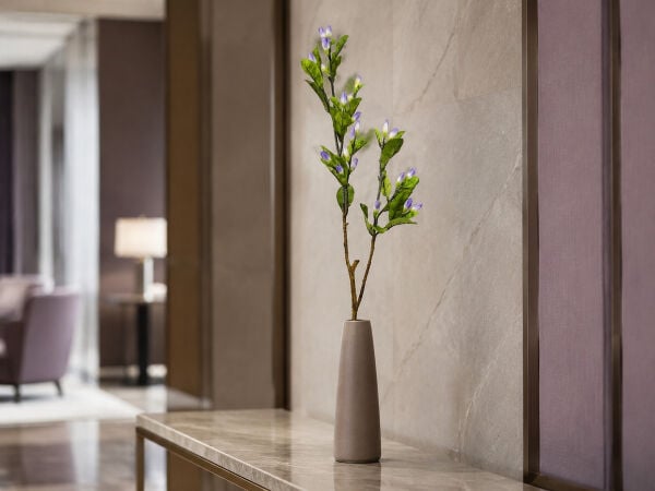 Yapay Manolya Bahar Dalı 100 cm Lila