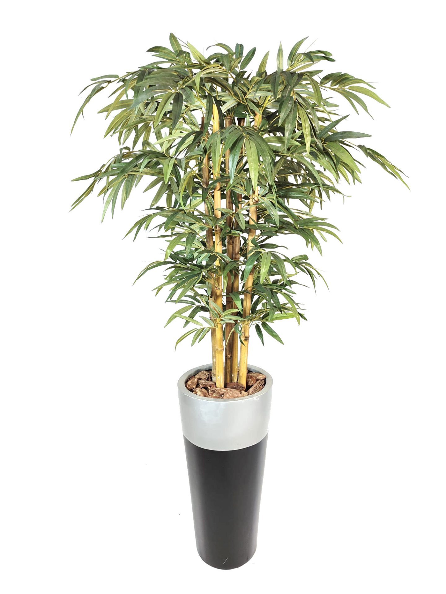 Yapay Bambu Ağacı 220cm - Fiberglass Saksı