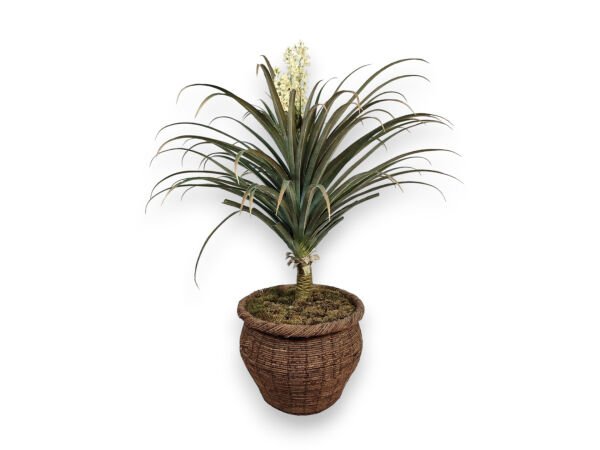 Hasır Saksılı Tropikal Yapay Ağaç (160 cm)