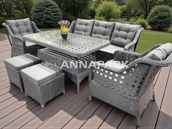 Annapark Verano Balkon Bahçe Takımı