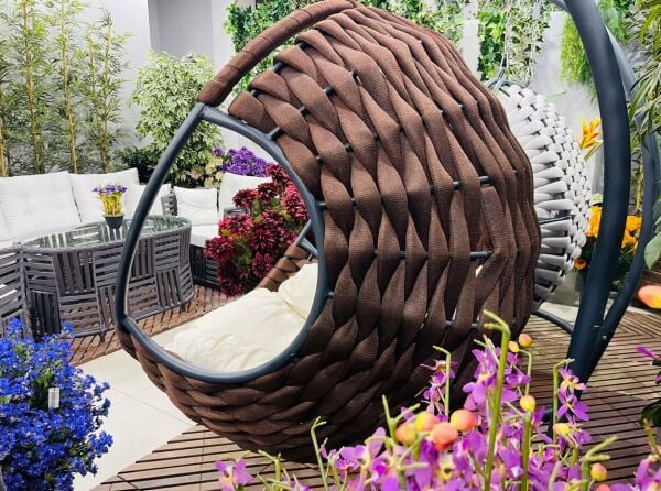 Apple Balkon Salıncağı – Kahverengi