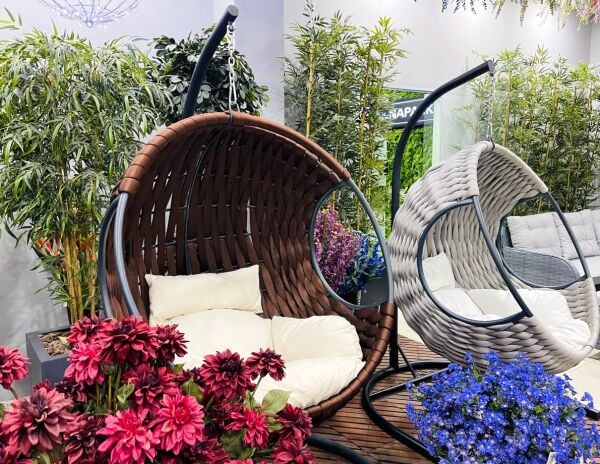 Apple Balkon Salıncağı – Kahverengi