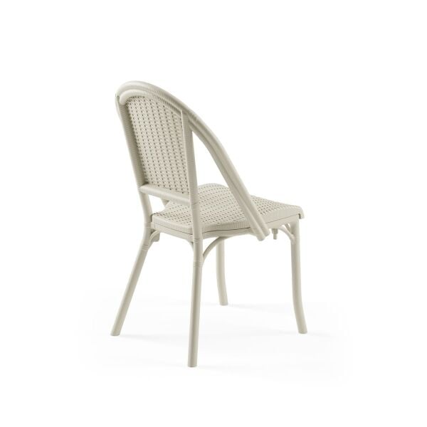 Polipropilen Cafe Sandalyesi Riviera Weave
