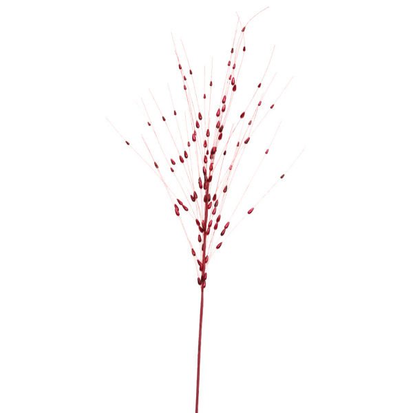 Yapay Çiçek Kristal 75cm Kırmızı