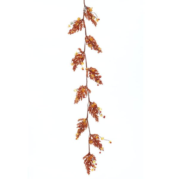 Sonbahar Garland 120 cm | Masa ve Konsol Süsü – Turuncu