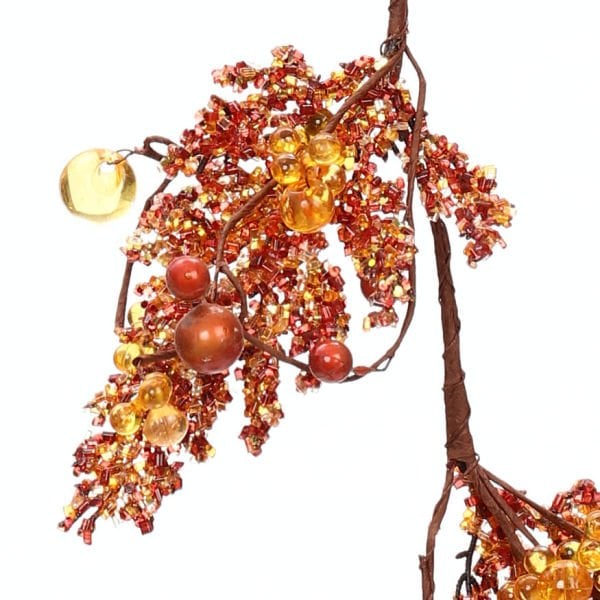 Kristal Garland 120cm Turuncu