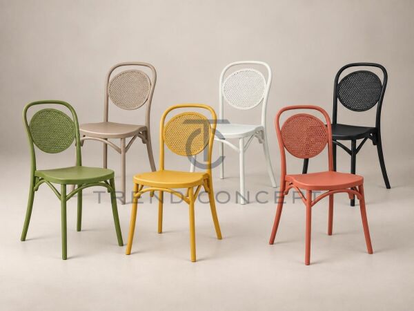 Plastik Bahçe Sandalyesi Maria
