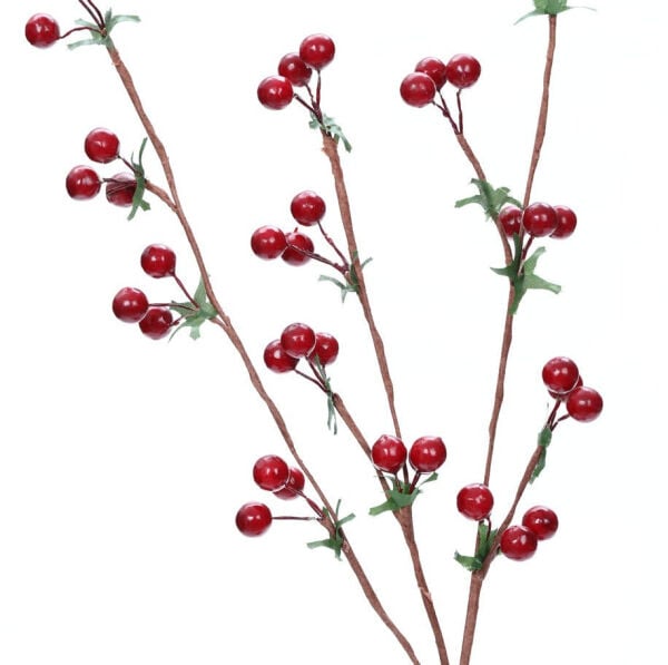 Yapay Kokina Dalı Kırmızı 75 cm