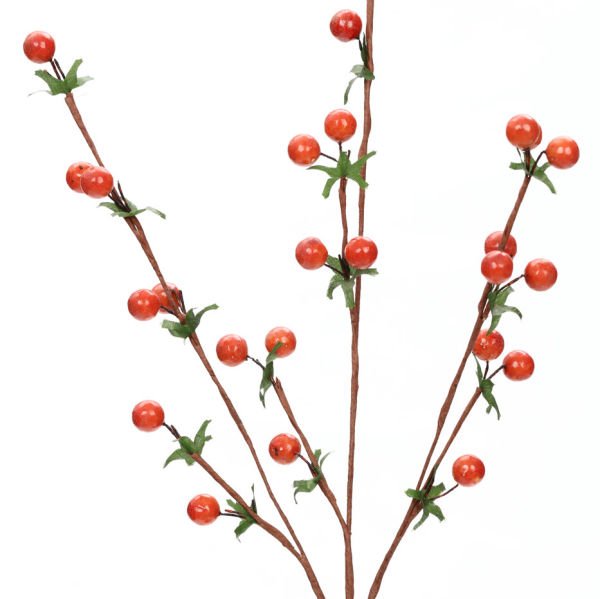 Yapay Çiçek Kokina 75cm - Turuncu