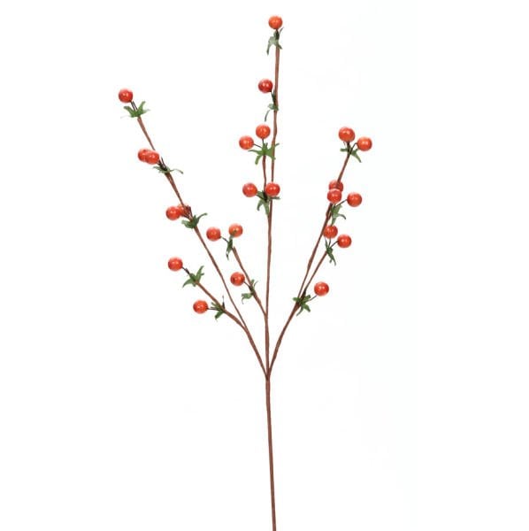 Yapay Çiçek Kokina 75cm - Turuncu