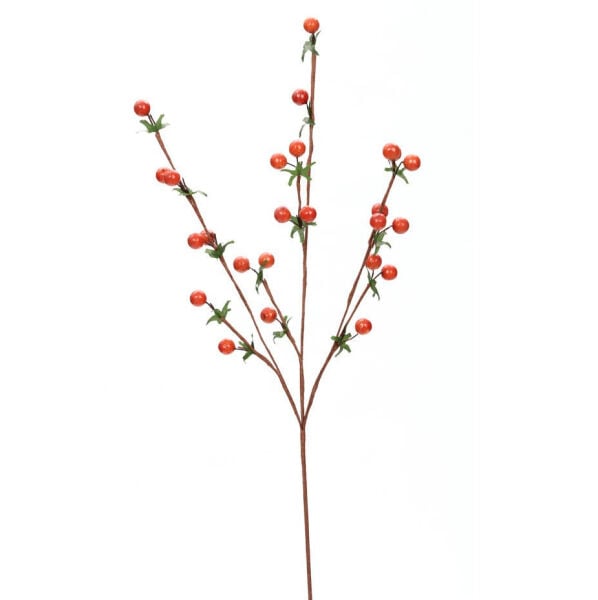 Yapay Kokina Dalı Turuncu 75 cm