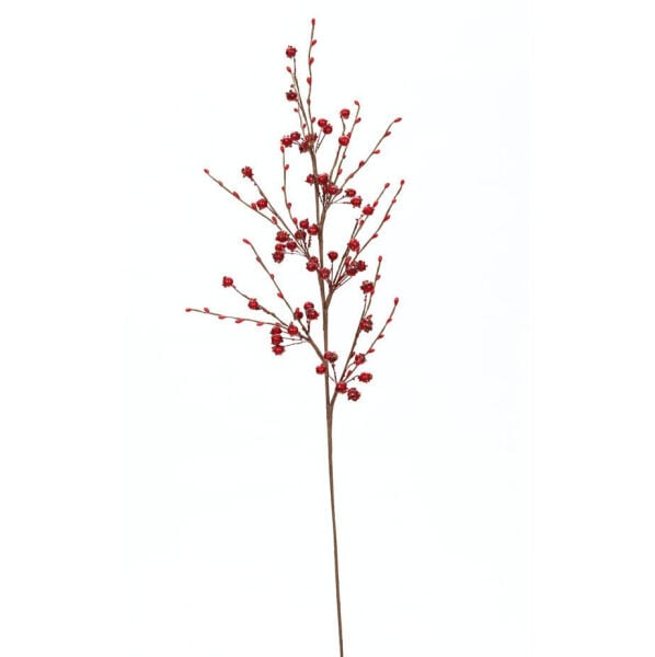 Yapay Kokina Dalı Kırmızı 70 cm