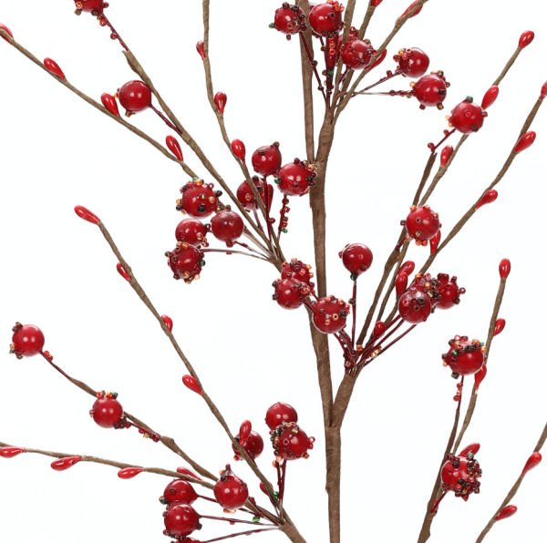 Yapay Çiçek Kokina 70cm - Kırmızı