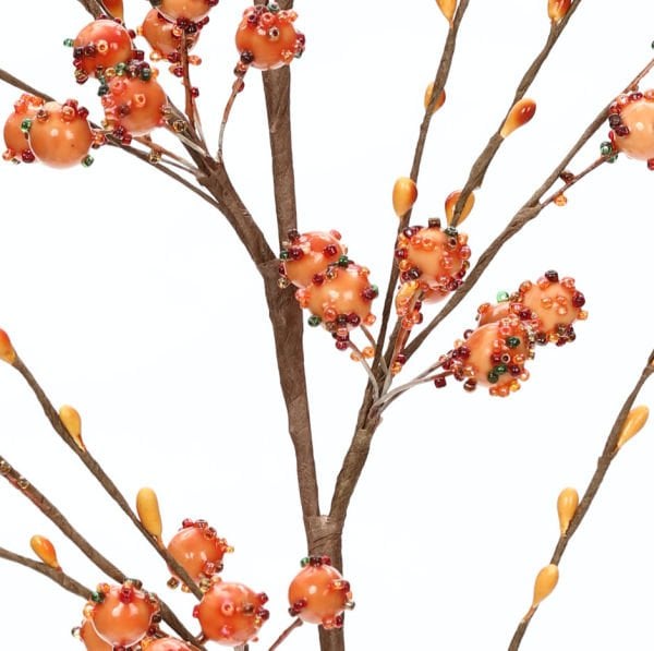 Yapay Çiçek Kokina 70cm - Turuncu