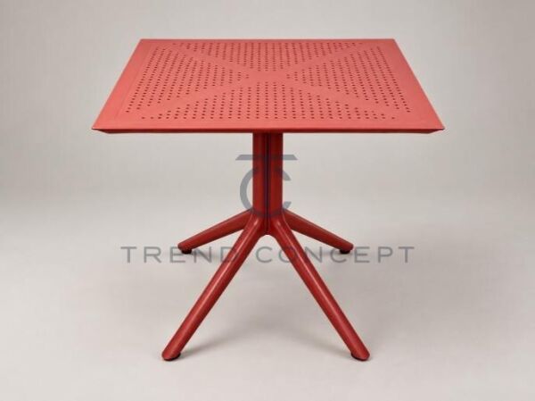 Plastik Bahçe Masası Moduline Punto 80x80 cm