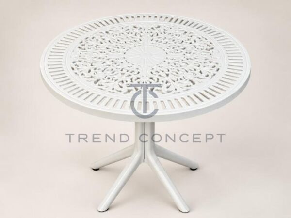 Plastik Bahçe Masası Paris Round Ø 80 cm