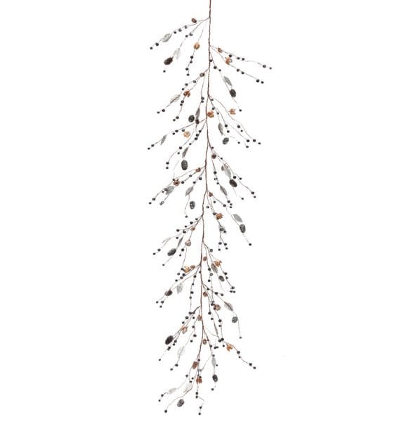 Kristal Garland Dekor 150cm Silver